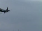 British Airways-Airbus A319 bei der Landung in Frankfurt am Main am 4.