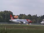 Edelweiss Air A 320-214 HB-IHZ beim Start in Berlin-Tegel am 27.09.2014