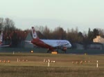 Air Berlin A 320-214 D-ABFP beim Start in berlin-Tegel am 08.02.2014