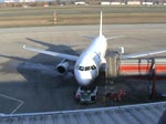 Aegean A 320-232 SX-DVH beim Pushback und Anlassen der Triebwerke am 31.10.2009 auf dem Flughafen Berlin-Tegel