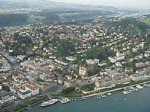 Im Luftschiff mit Blick auf die Stadt Luzern, 12.