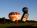 Ballonstart beim Flugtag 2008 auf dem Flugplatz Weser-Wmme am 30.08.08