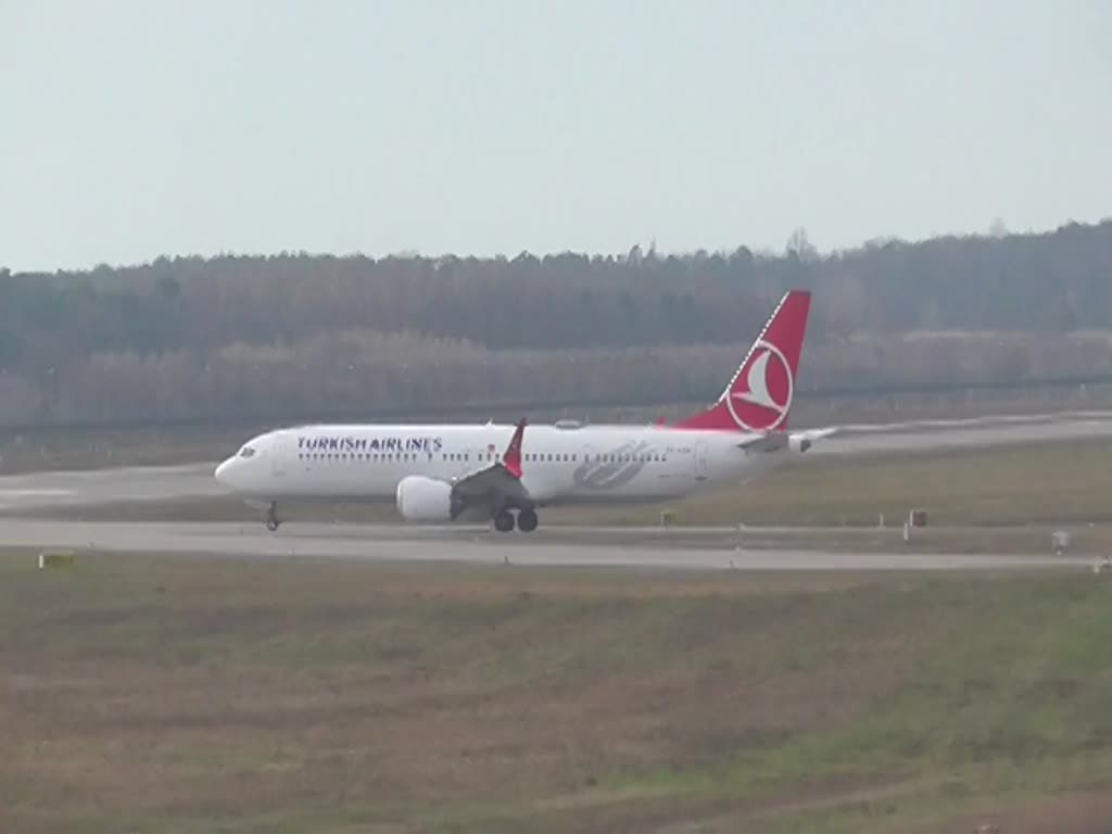 Turkish Airlines, Boeing B 737 MAX 9, TC-LYD, BER,16.02.2024